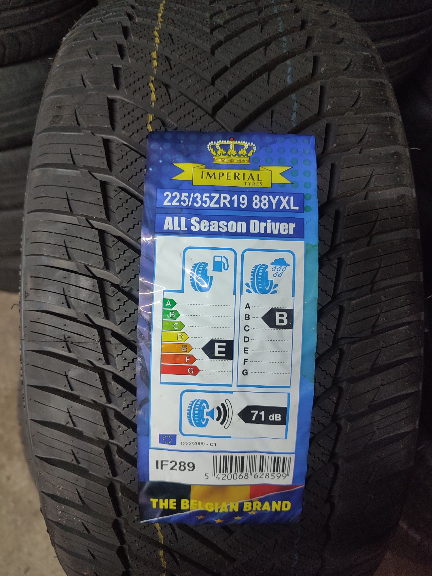4x Imperial Allseason Driver 225/35/19 XL NOWE 7,5MM Wielosezon