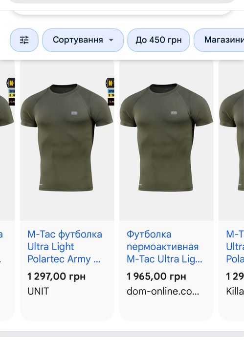 Футболка фліска M-Tac олива polartec
