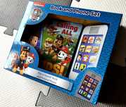 Paw Patrol Book and Phone Set książeczka i telefon zestaw po angielsku