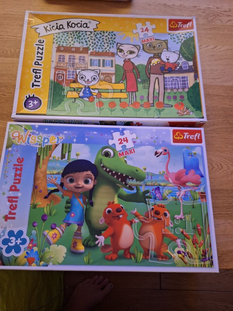 Puzzle podłogowe 24 elementy Maxi Trefl Wissper