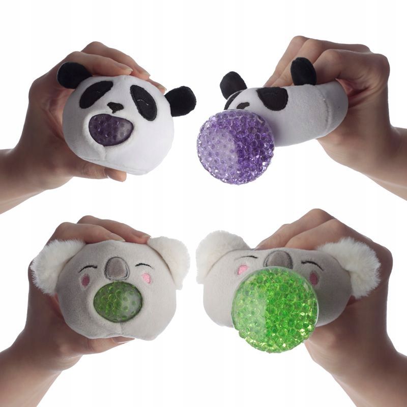 Gniotek Antystresowy Pluszowy Misie Panda Koala