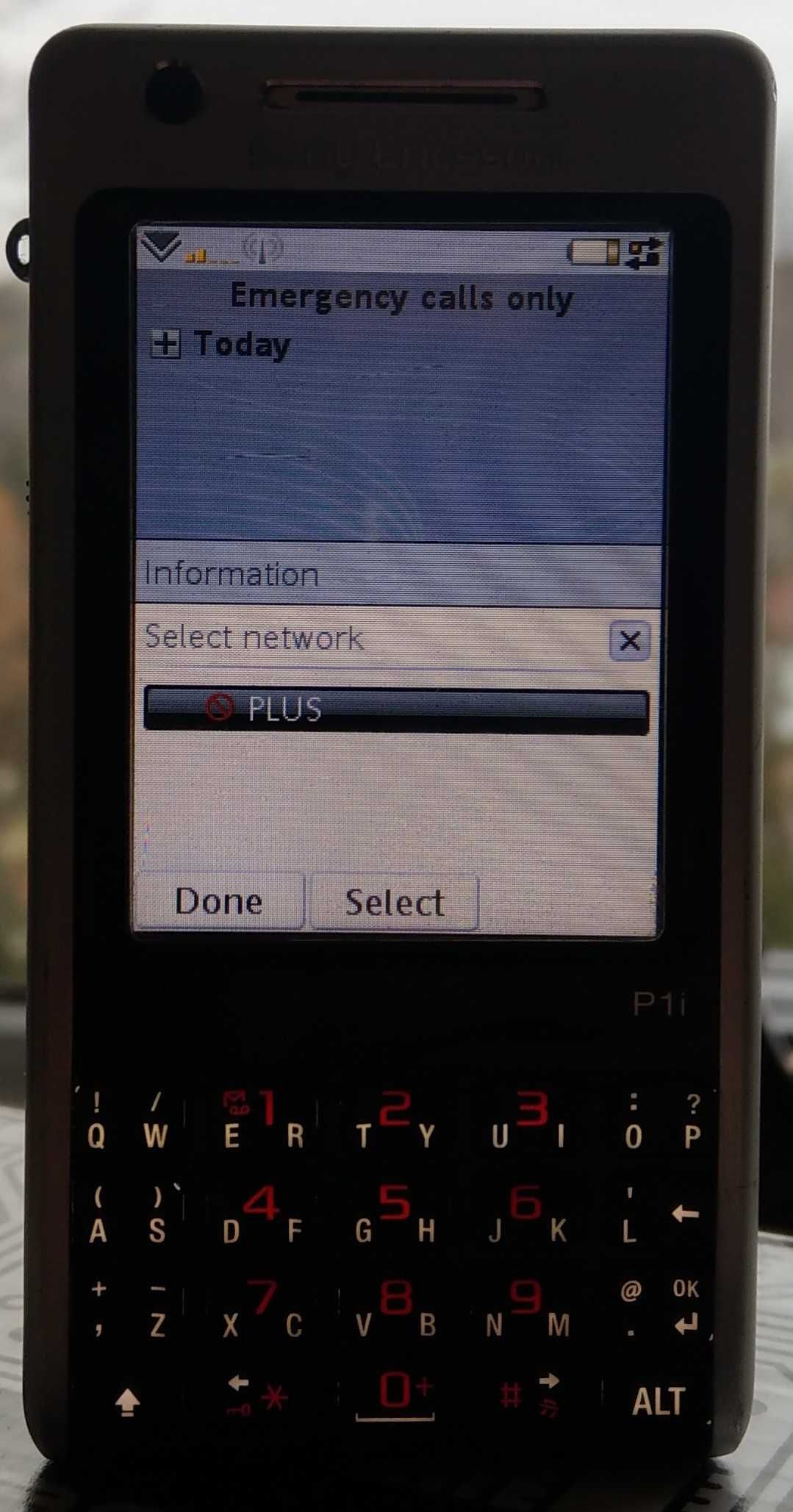 kolecjonerski Sony Ericsson P1i