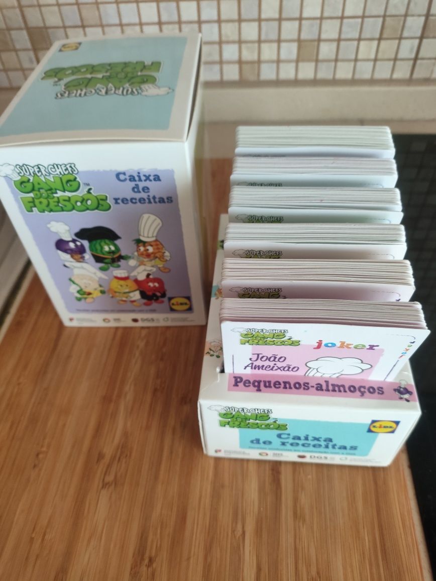 Cartas dos Superchefs - Lidl
