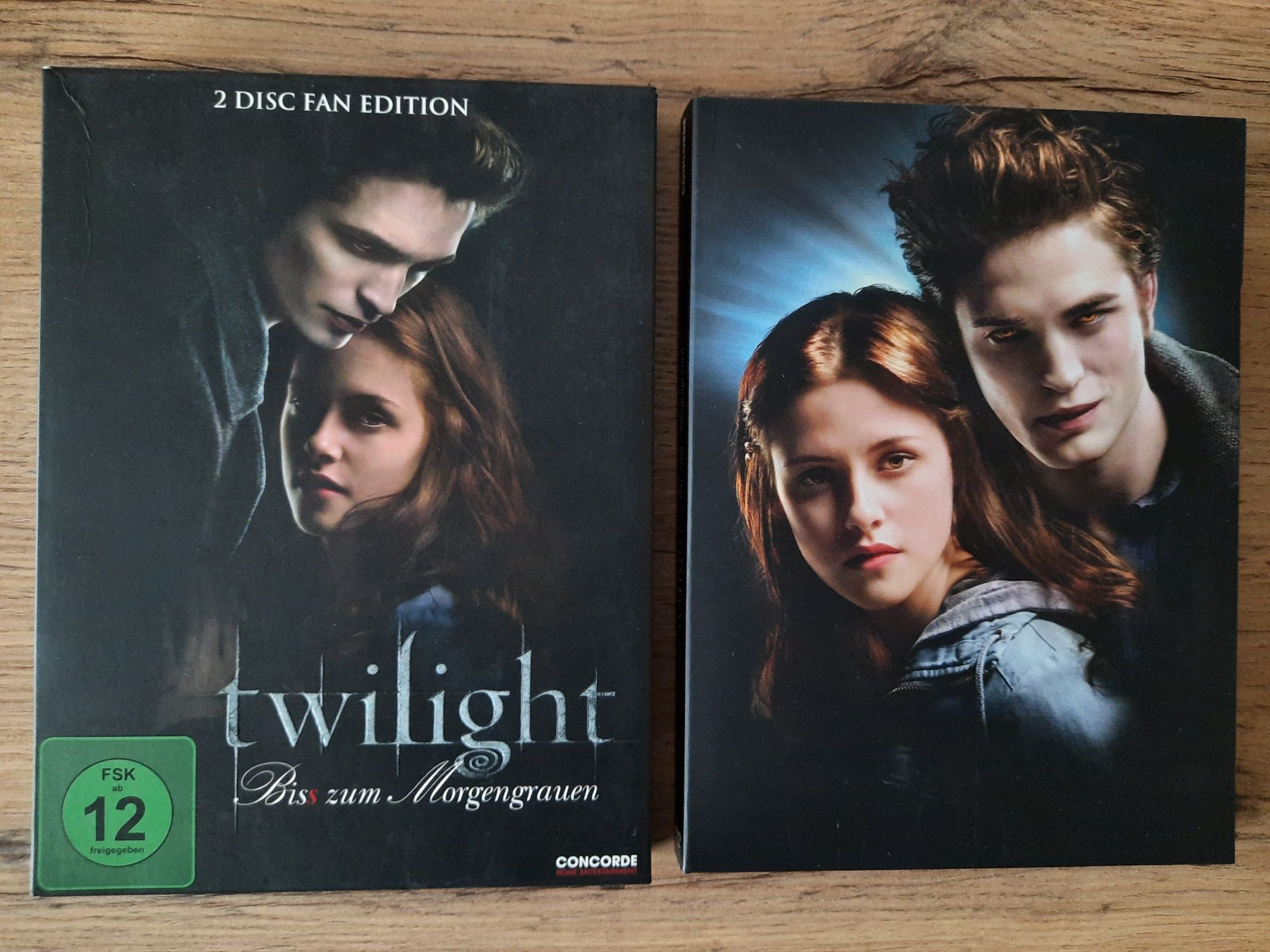 Zestaw DVD: Twilight Saga, wyd.niemieckie, fan edition