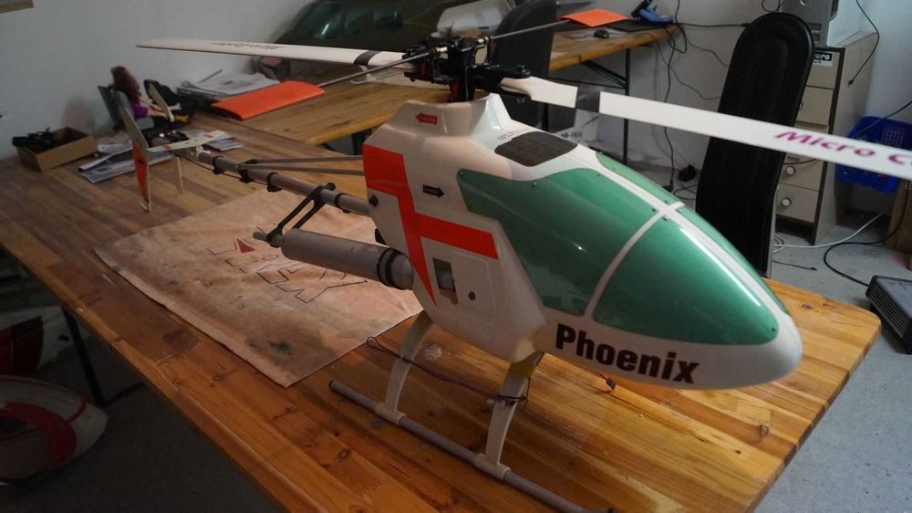 Helikopter zdalnie sterowany śmigłowiec RC Thunder Tiger Raptor