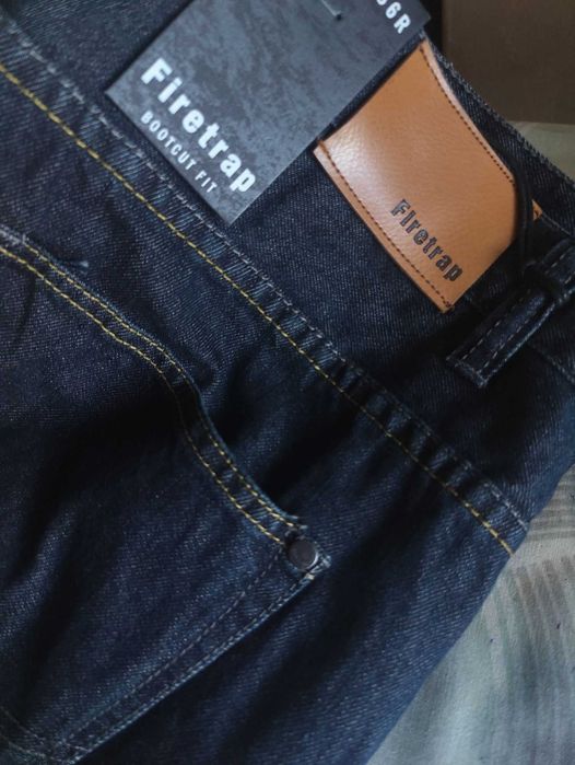 Джинсы Firetrap jeans United Kingdom w36 dark navy.