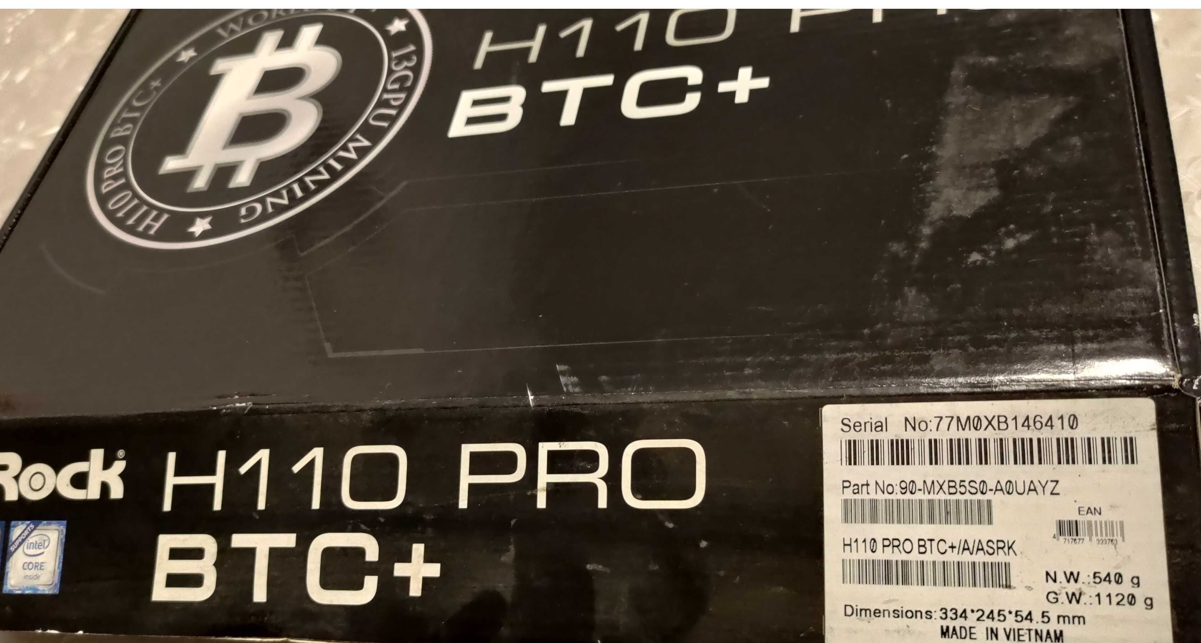 Płyta główna ASRock H110 Pro BTC+
