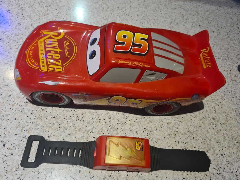 Samochód Zygzaka Mcqueen  sterowany zegarkiem