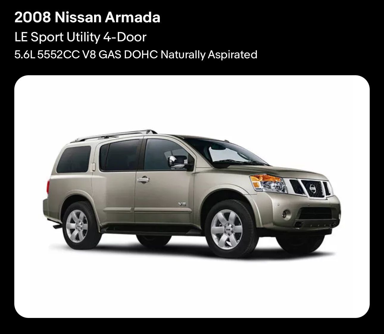 Nissan Armada 2008 рульові тяги шарова опора