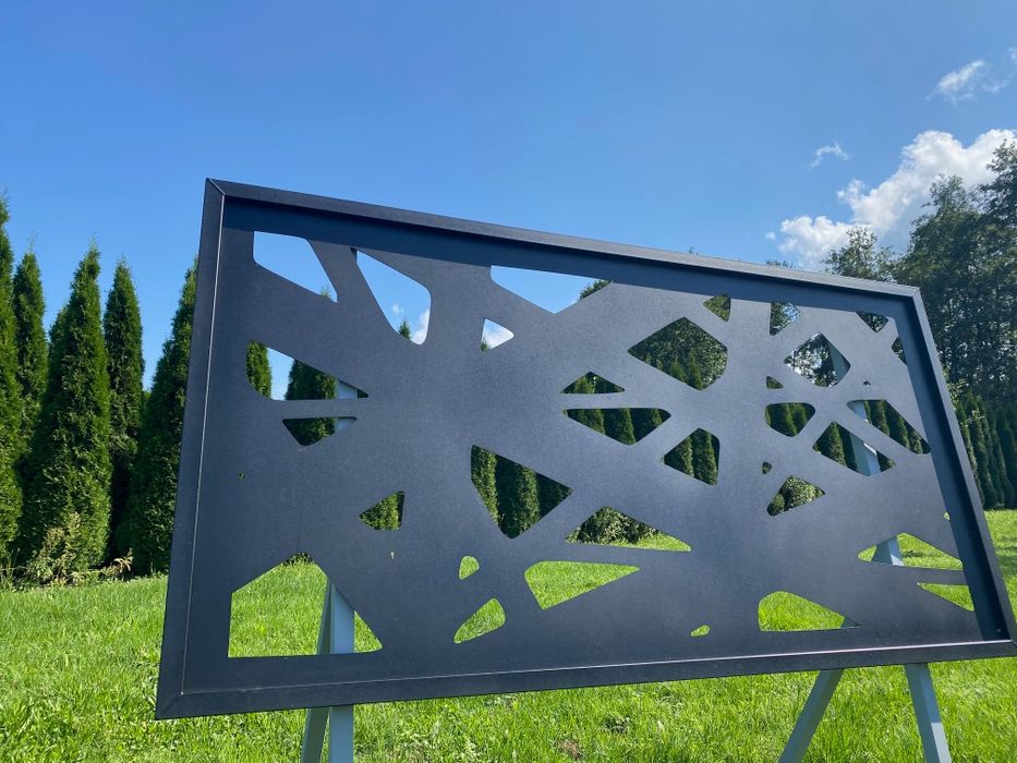 Panele, przęsła ogrodzeniowe, wycinanki, ażury. PL