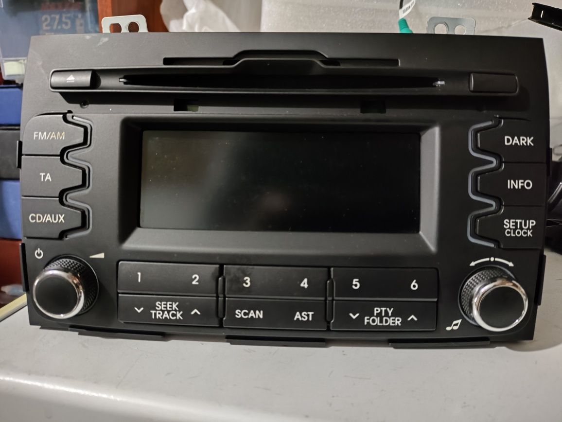 Rádio original Kia Sportage MK3 (2010 a 2016)