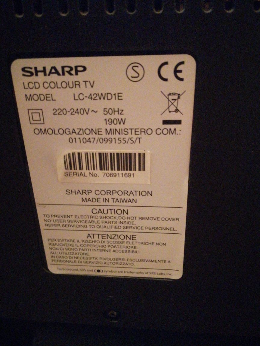 Телевізор SHARP 42"