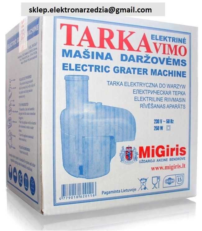 Elektryczna maszynka do tarcia ziemniaków tarka migiris litewska ciork