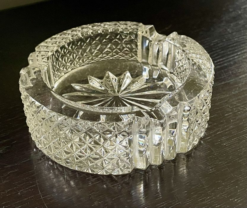 Popielniczka kryształowa