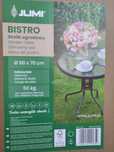 Nowe szklane stoliki ogrodowy  2 sztuki Bistro 60cm