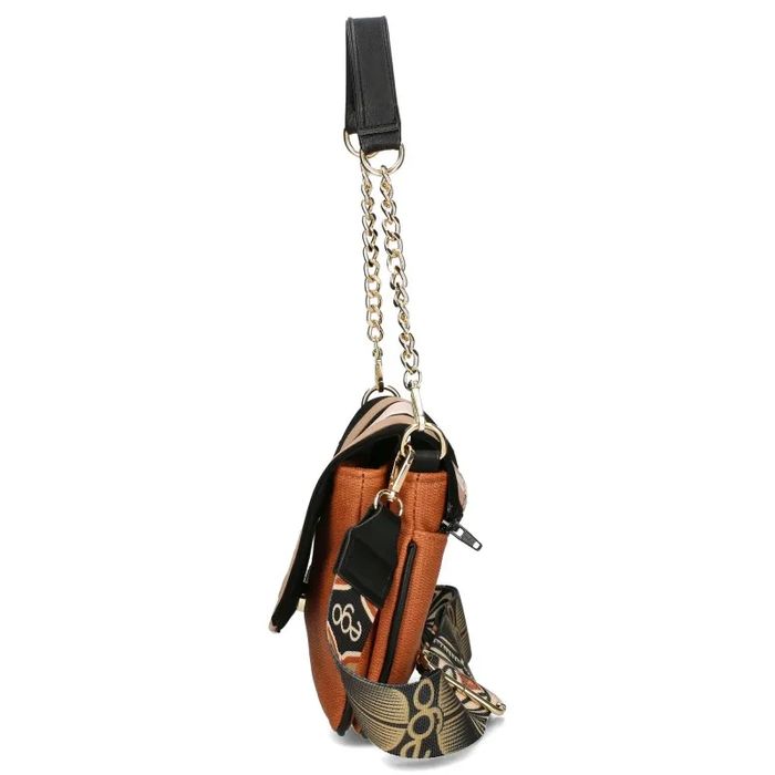 elegancka listonoszka ego – model e24129tc z wymiennymi klapkami