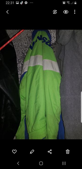 Kurtka Retro Kawasaki