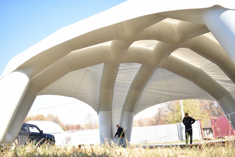 Продаж надувного намета, шатро, павільйона, тента  від виробника.