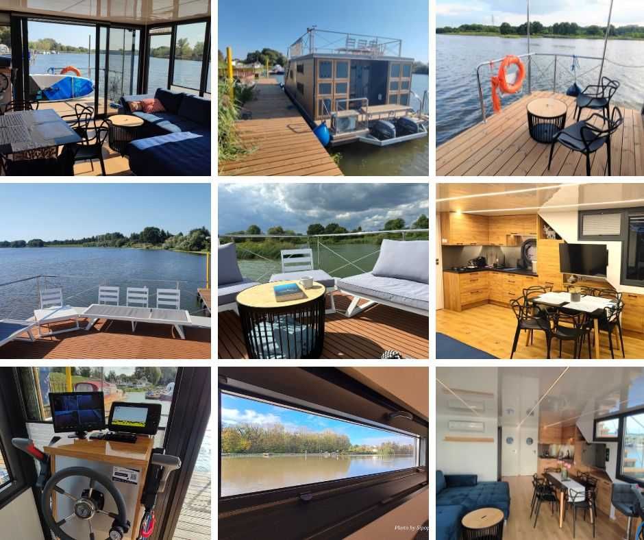 Do wynajęcia dom pływający Premium Water King 7os Campi Boat Houseboat