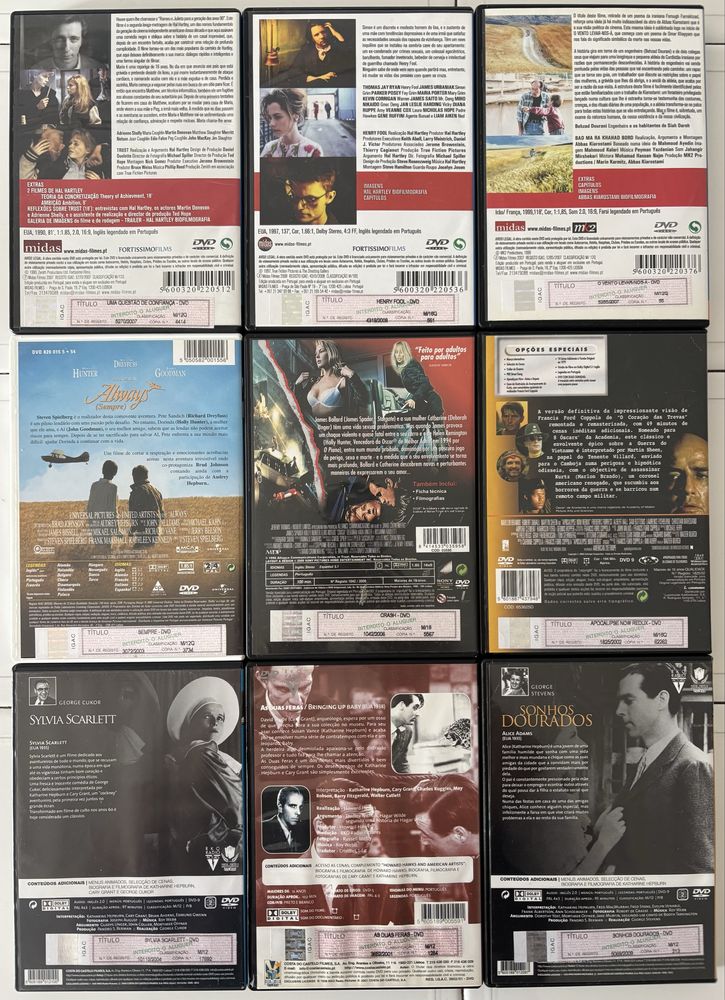 DVDs vários Lote 14