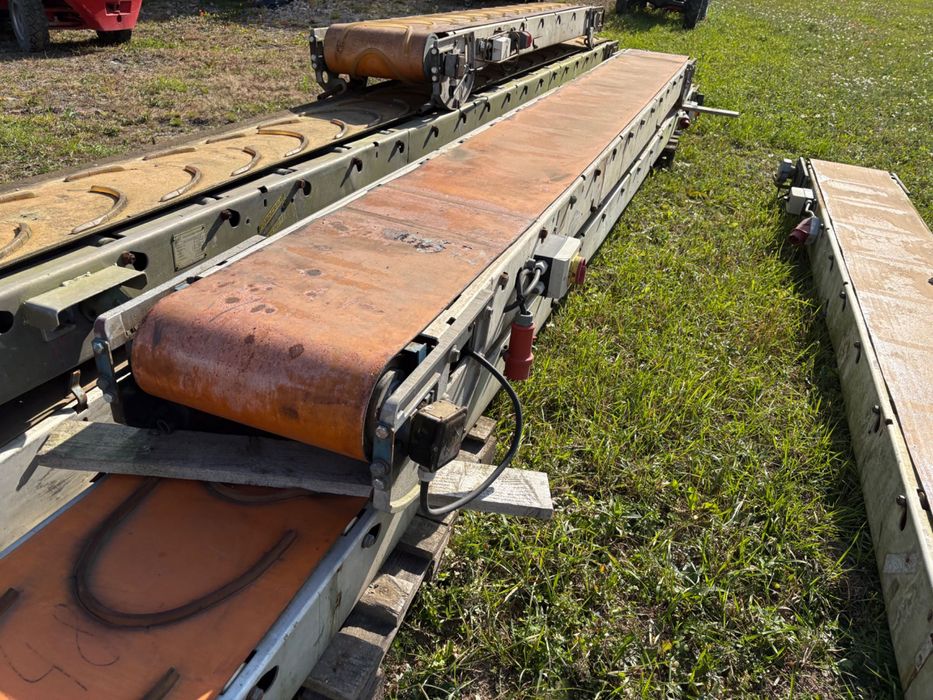 Taśmociąg aluminiowy 4,5m podajnik taśmowy