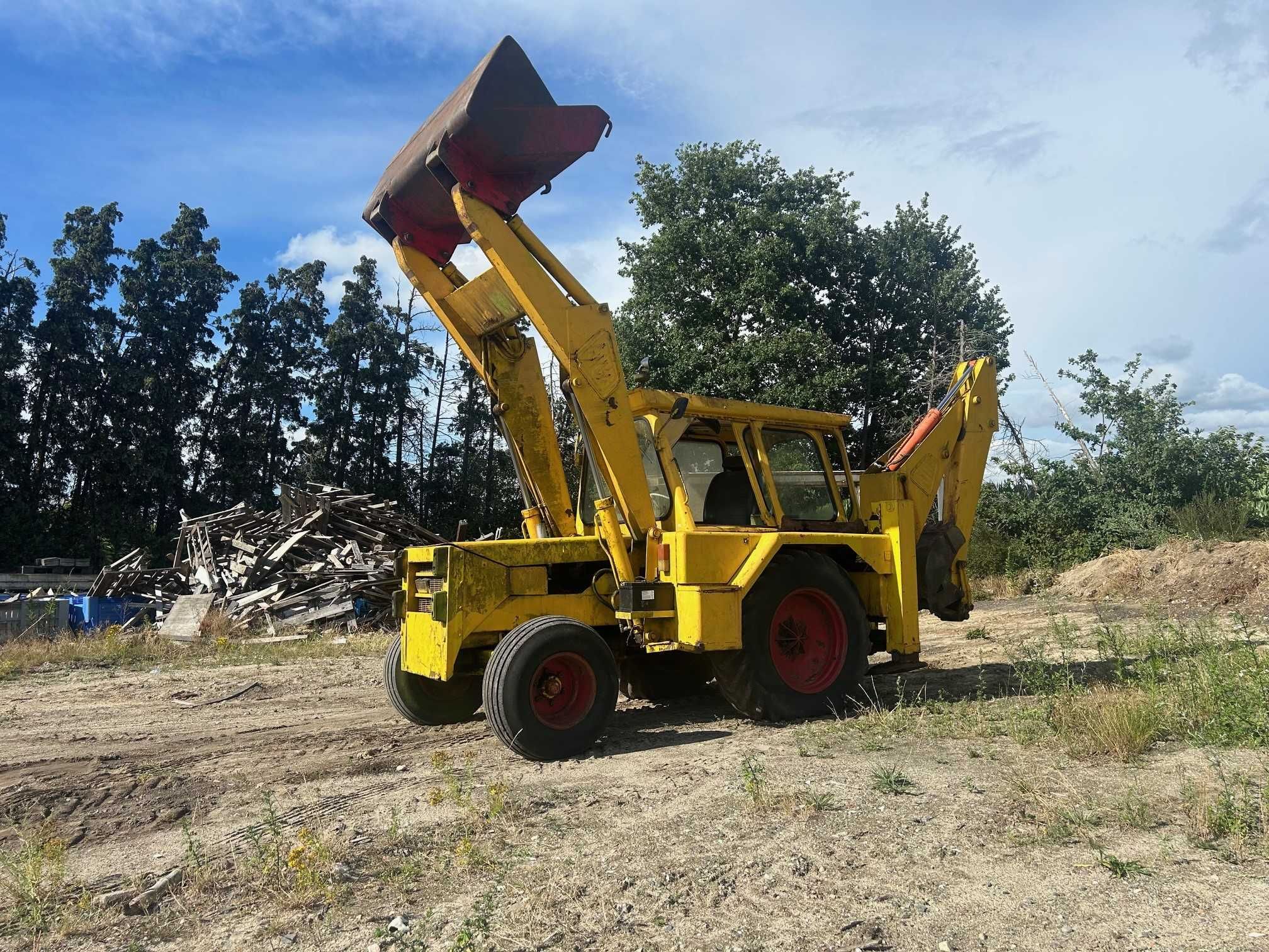 Koparko-ładowarka JCB 3C (jak ostrówek) - Sprowadzona z Belgii