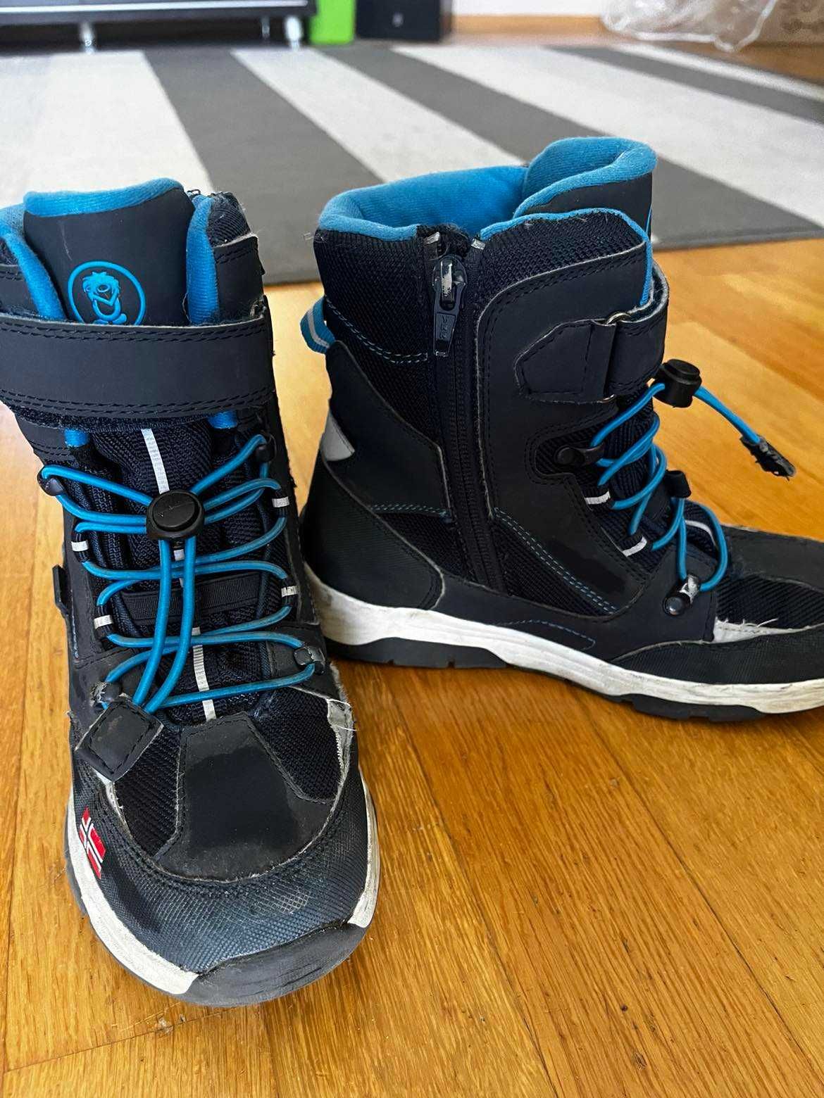 Zimowe buty chłopięce Troll Kids, rozmiar 35