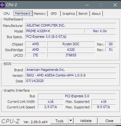 Płyta główna + CPU AMD A320 Ryzen 7 1700 / mATX AM4 3,7GHz Chłodzenie
