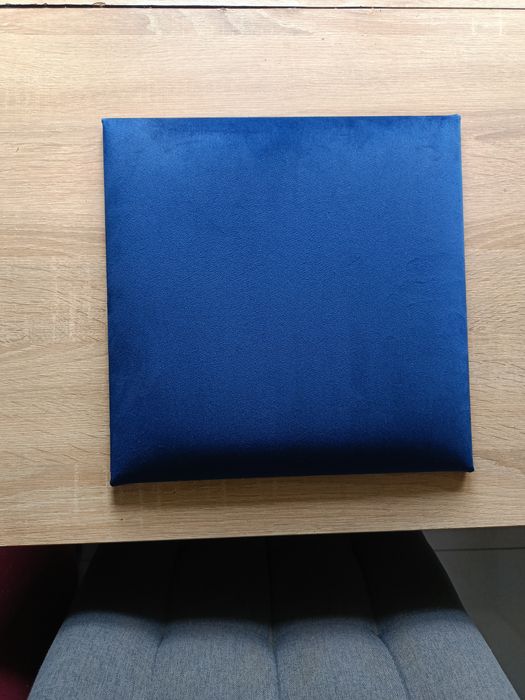 Panel tapicerowany 30x30 granatowy