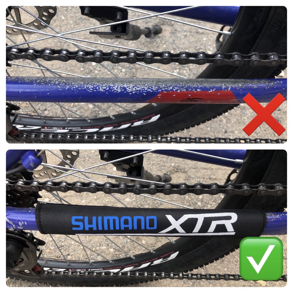 Захист пера рами велосипеда Shimano XTR