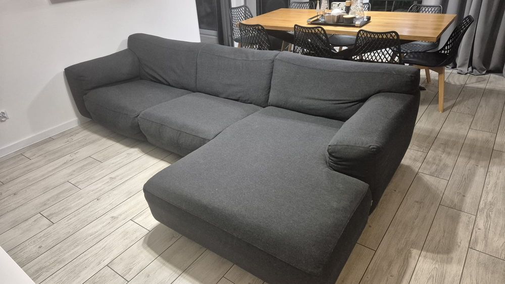 Narożnik czarny używany stan bdb L