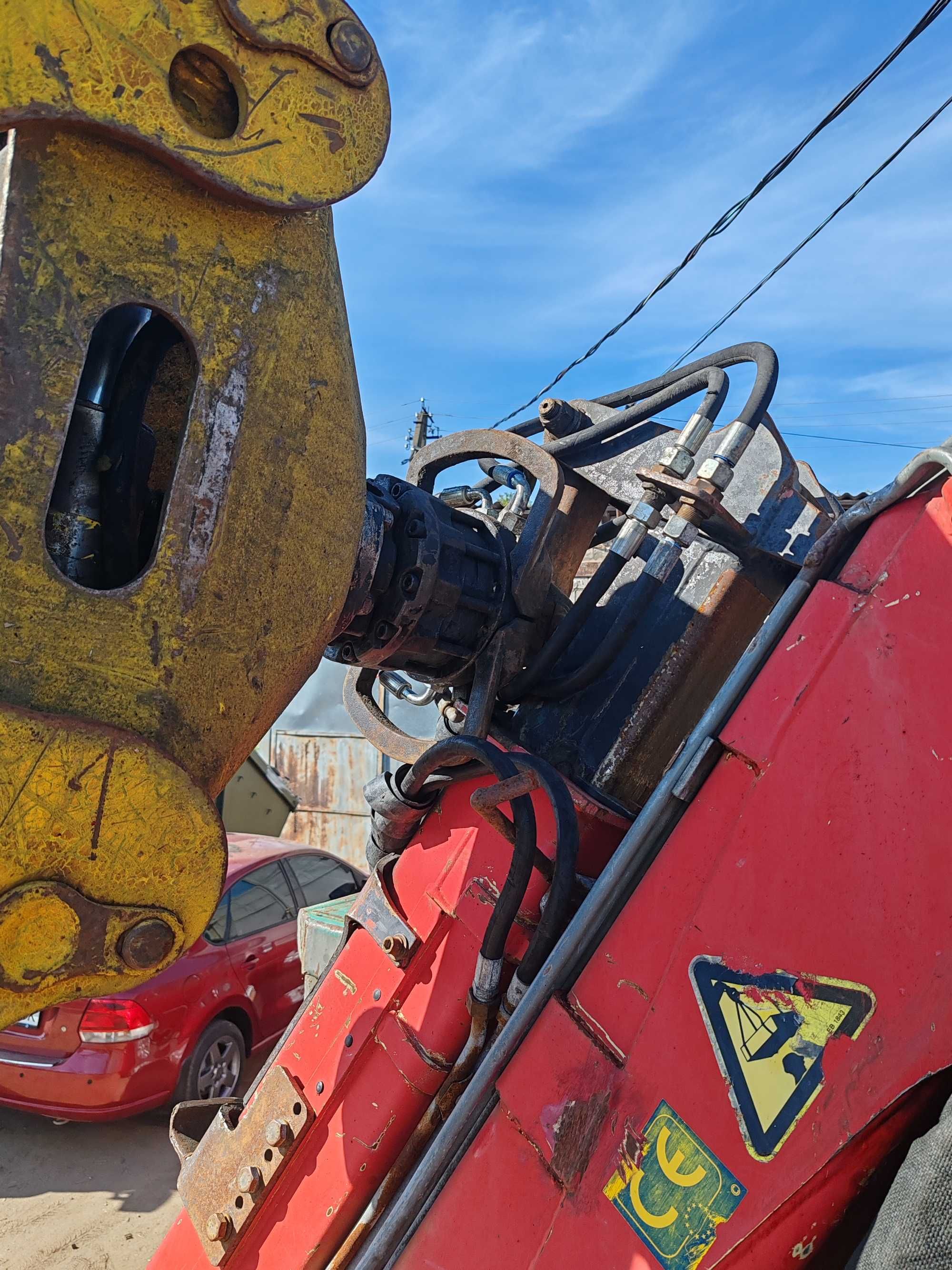 Лісовий Кран маніпулятор Palfinger Epsilon E10.78Z Hiab Fassi Copma
