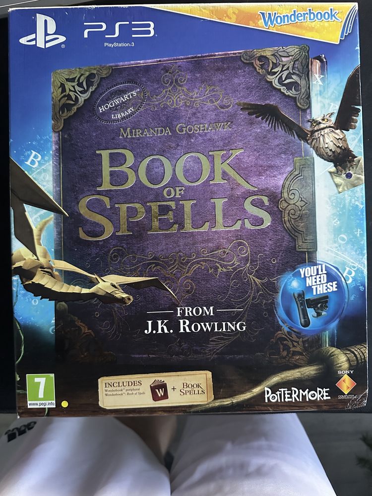 Gra na PS3 Book of Spells z Wonderbook