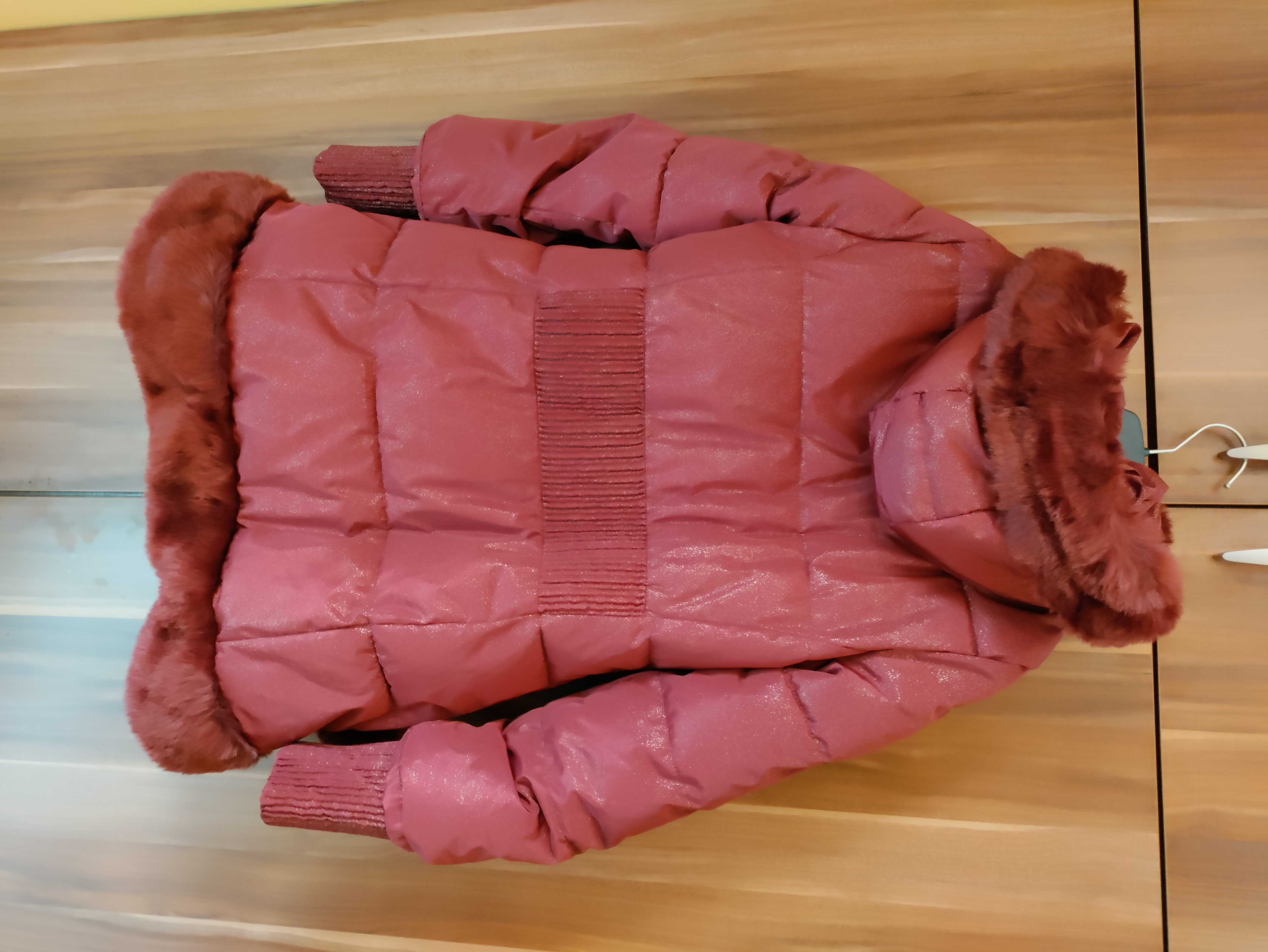 Kurtka, płaszczyk zimowy rozmiar 152