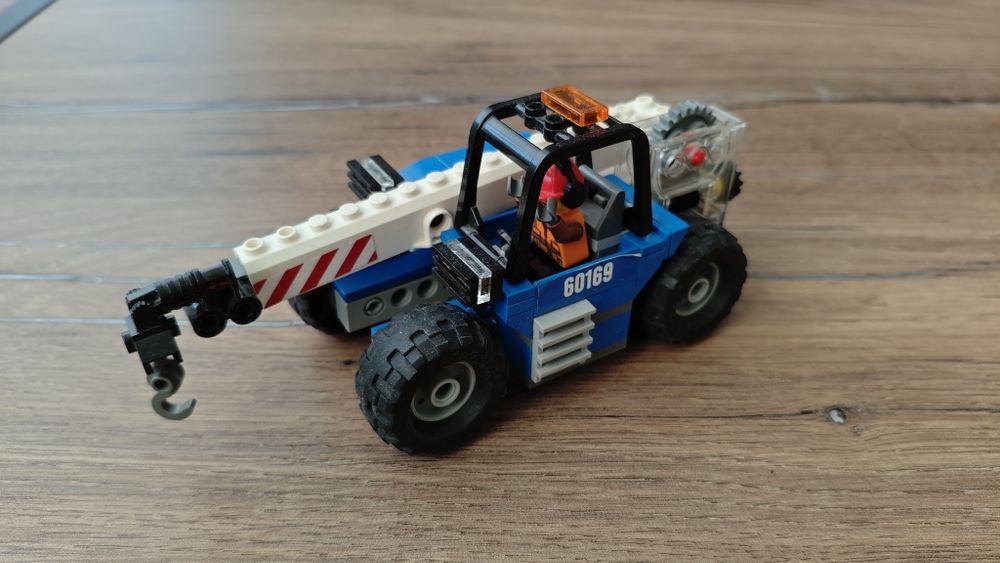 LEGO 60169 City Terminal towarowy Cargo Terminal zestaw klocków LEGO