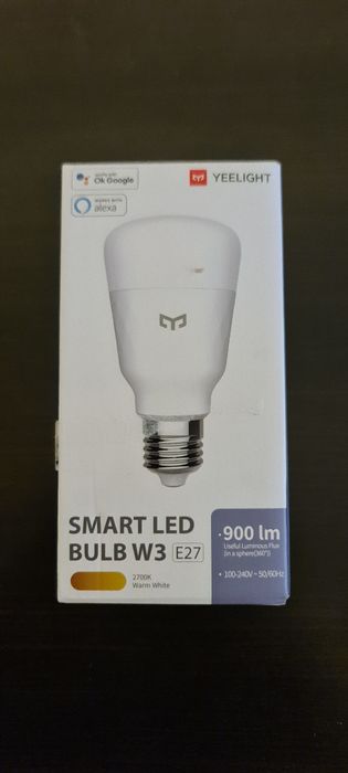 Smart LED YEELIGHT  Bulb W3 E27 RGB – NOWA – 900 lm | Wi-Fi | Smart H