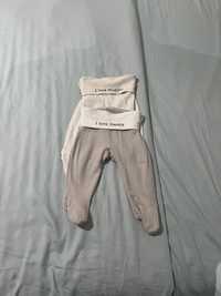 Pack 2 calças para bebé tamanho 1-3 meses