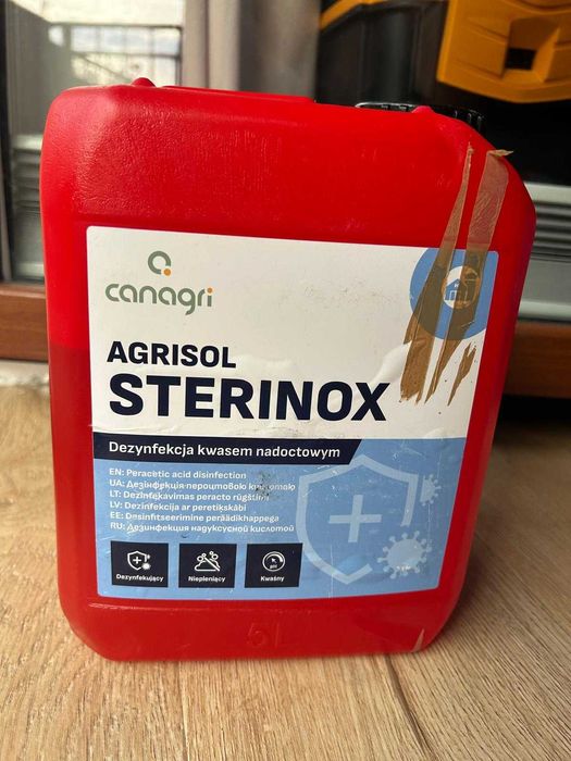 Preparat do dezynfekcji Agrisol N77 Sterinox koncentrat kwas nadoctowy