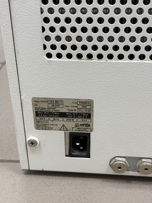 Автоклав W&H Lina MB17 / Tuttnauer 2340 МК