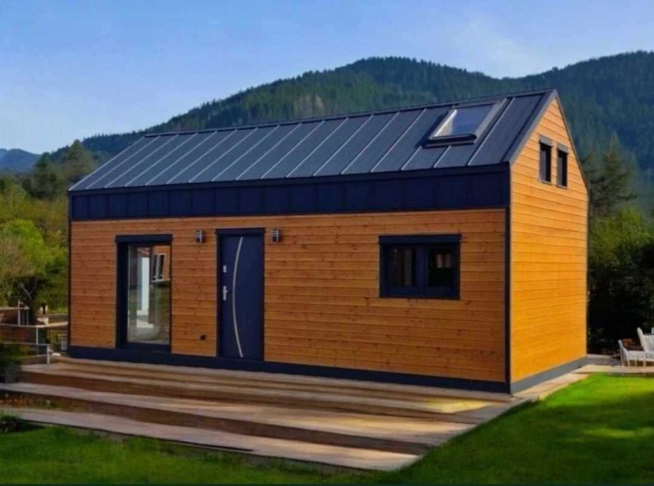 Black Friday!! Domek mobilny całoroczny, Domek letniskowy, 8,80m x 4m,