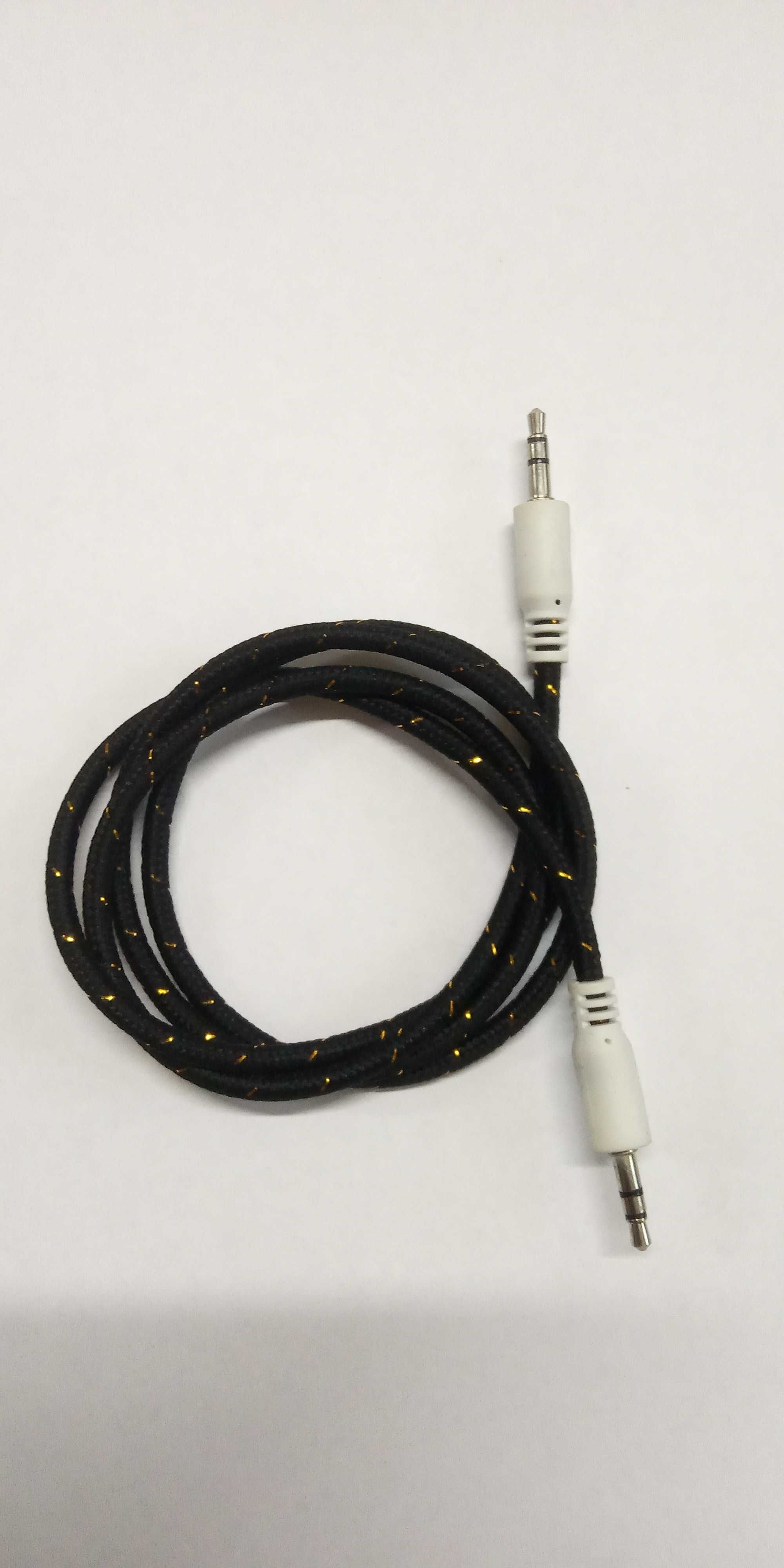 Аудио шнур аукс 1м aux jack 3.5mm-jack 3.5mm