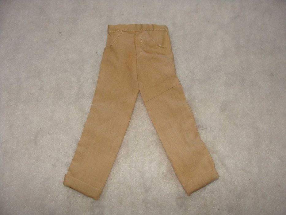 Calças Beges para Boneco Ken