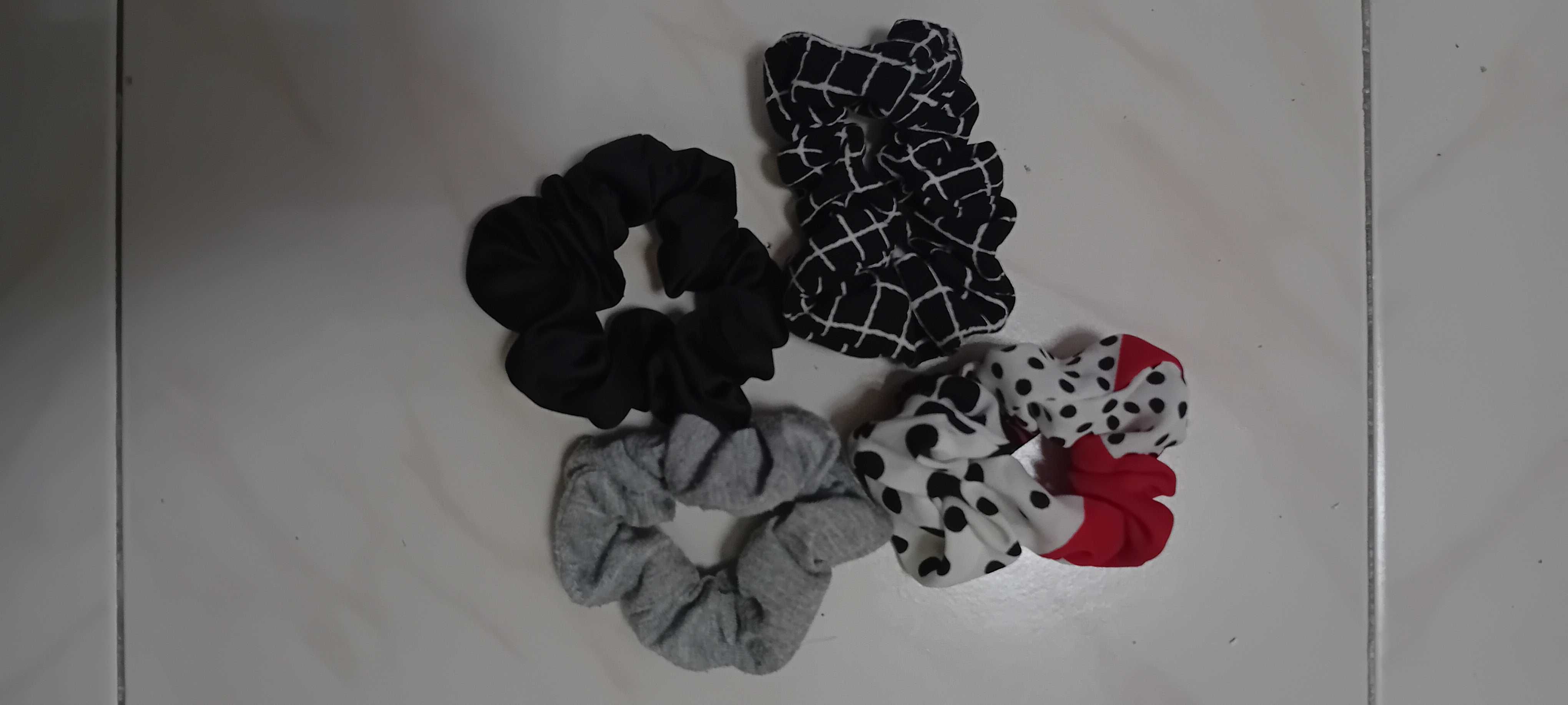 Conjunto de elásticos scrunchies