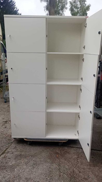 Locker 8 skrytek szafka na dokumenty lockery do biur domu szkoły