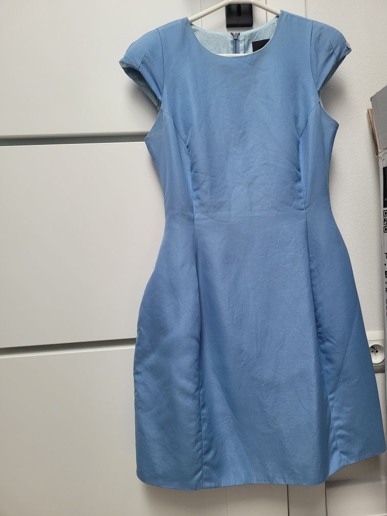 Sukienka Simple koktajlowa, weselna