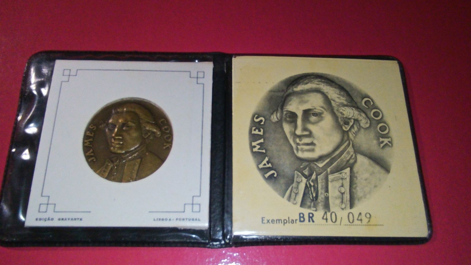 Medalha bronze James Cook "Endeavour" 1978 GRAVARTE edição limitada