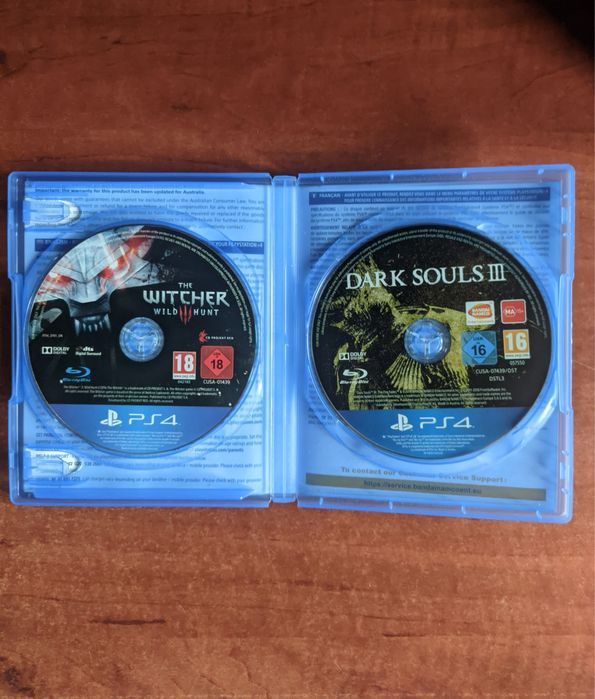 The Witcher 3 + Dark Souls 3