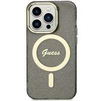 Etui iPhone 11 / Xr Guess Glitter Gold MagSafe