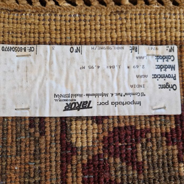 Tapete Oriental Indiano - Como Novo