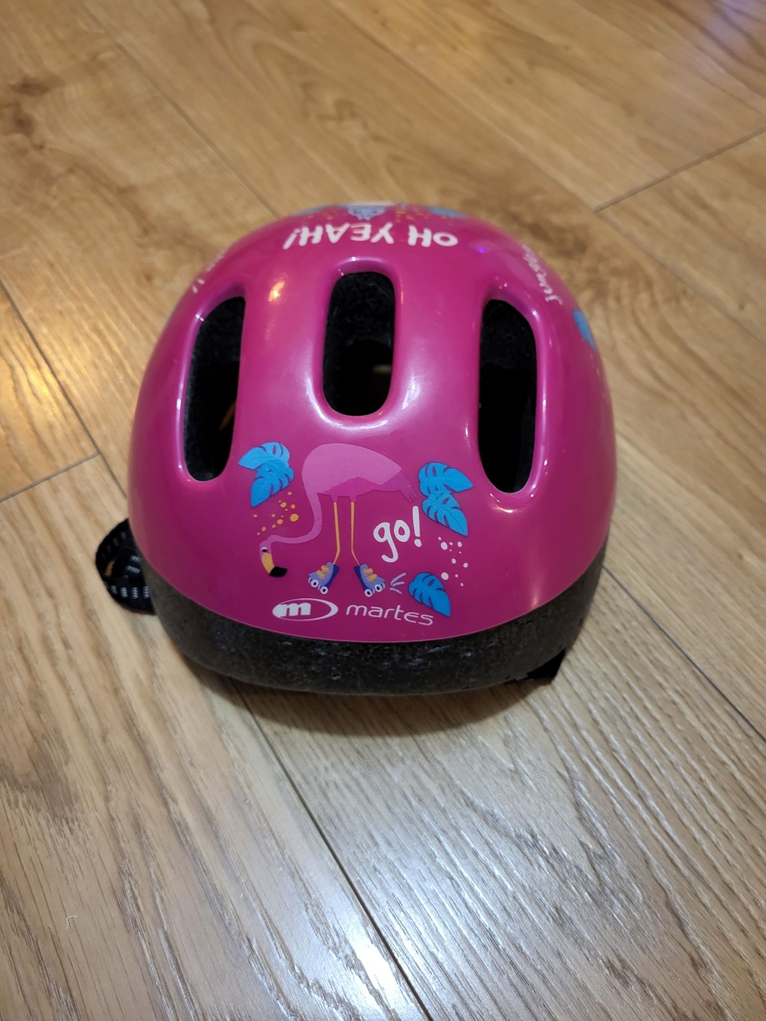 Kask rowerowy dzieciecy Martes różowy xs